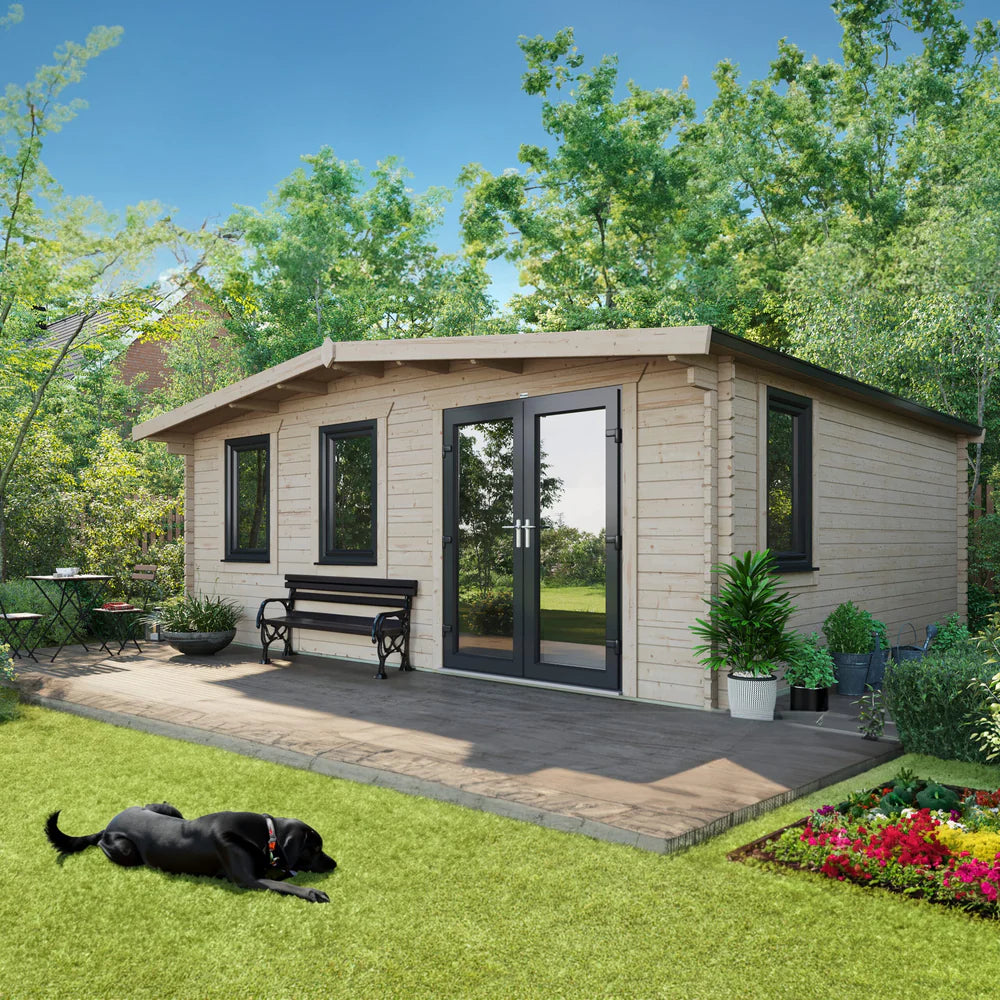 Power Chalet Log Cabin - 44mm