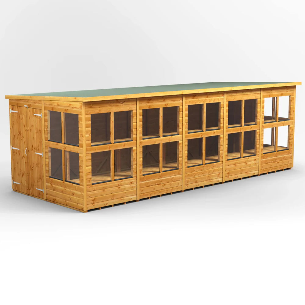 Power Pent Potting Shed