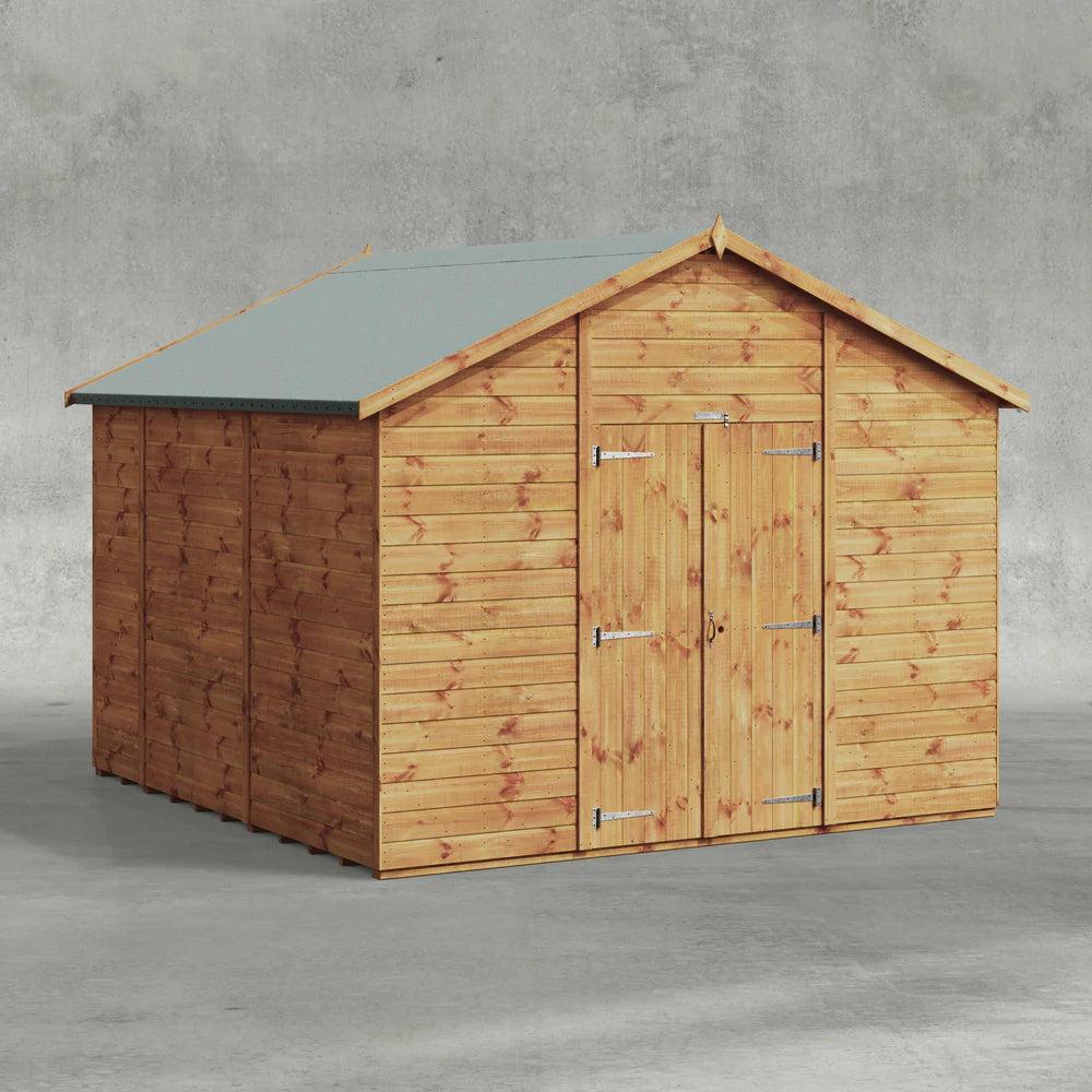 Power Shiplap Apex Shed