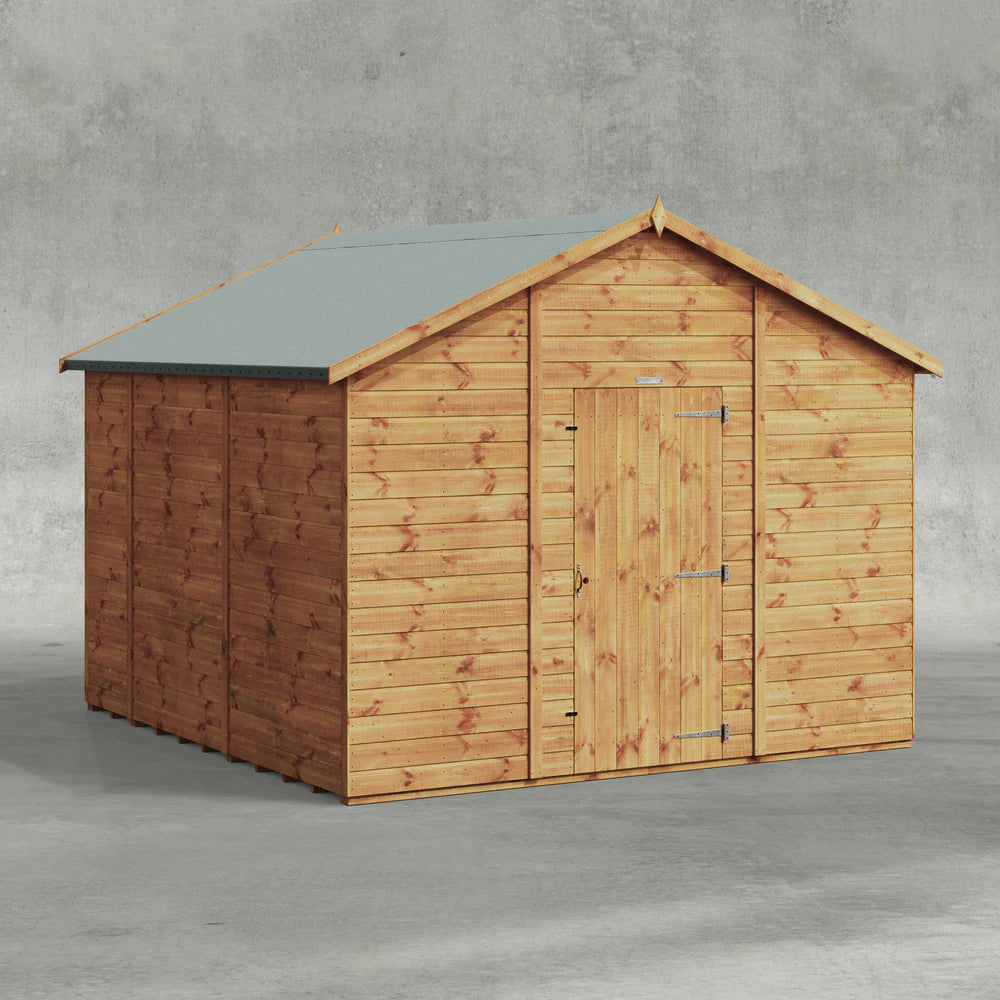Power Shiplap Apex Shed