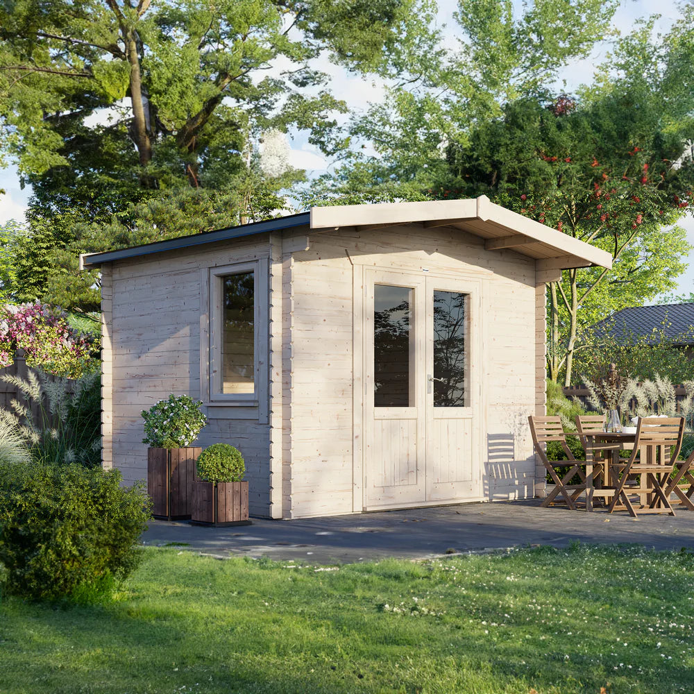 Power Chalet Classic Log Cabin - 44mm
