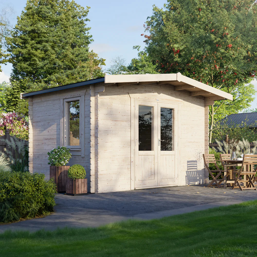 Power Chalet Classic Log Cabin - 44mm