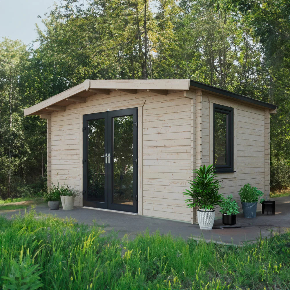 Power Chalet Log Cabin - 44mm
