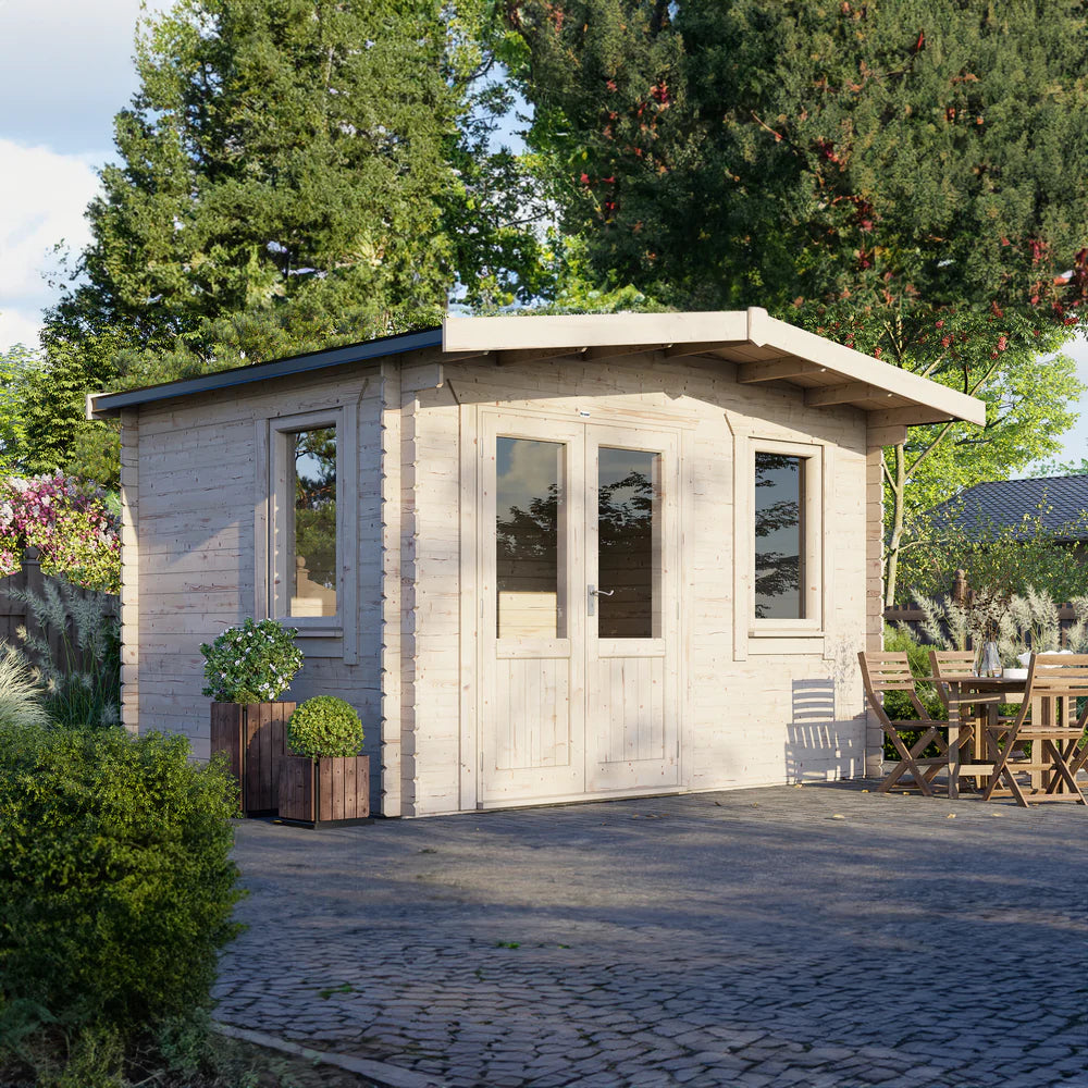 Power Chalet Classic Log Cabin - 44mm