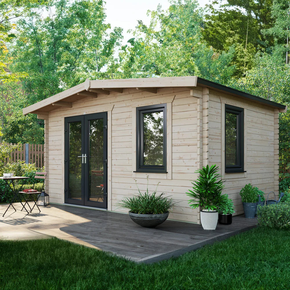 Power Chalet Log Cabin - 44mm