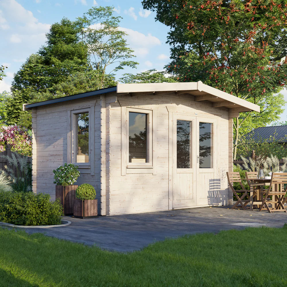 Power Chalet Classic Log Cabin - 44mm