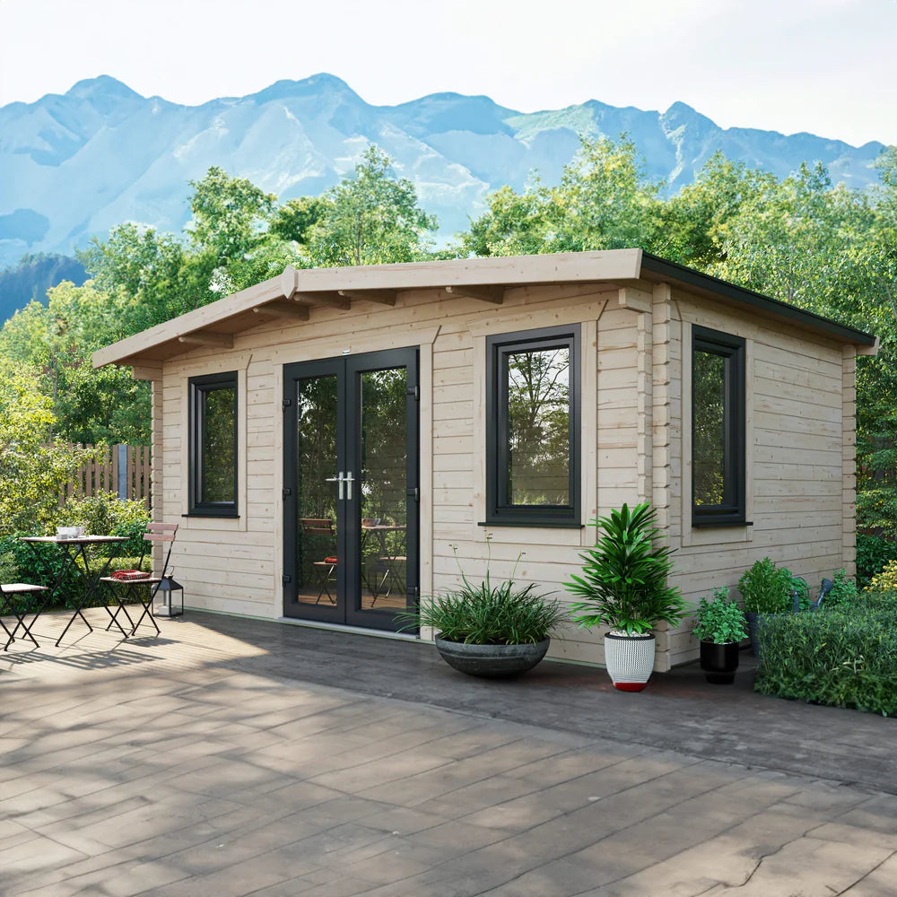 Power Chalet Log Cabin - 44mm