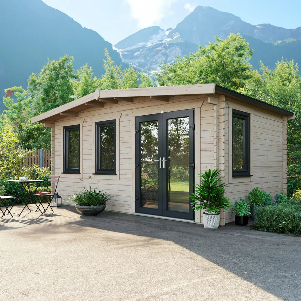 Power Chalet Log Cabin - 44mm