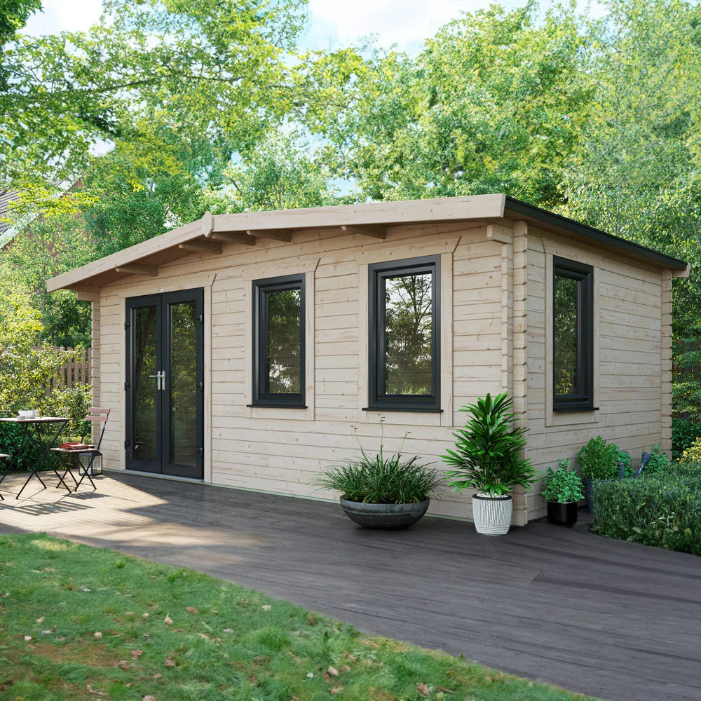Power Chalet Log Cabin - 44mm