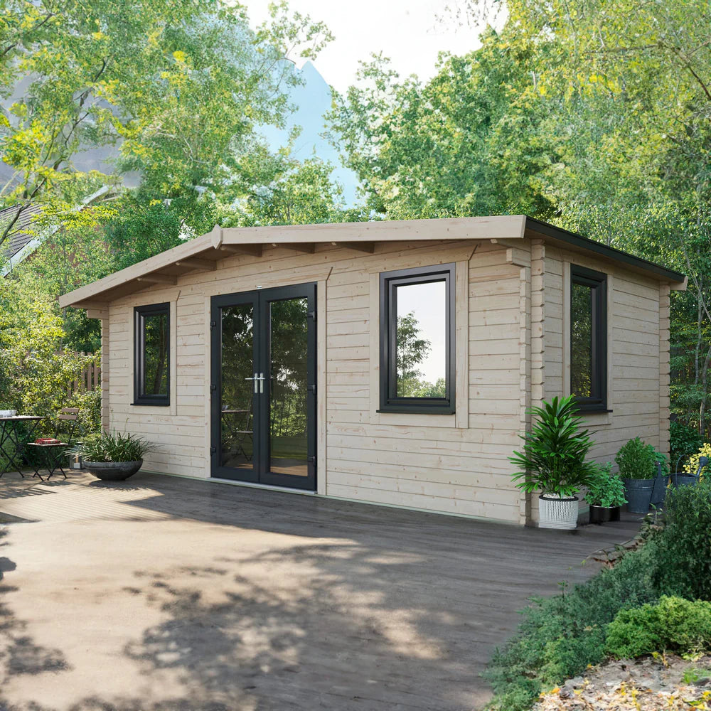 Power Chalet Log Cabin - 44mm
