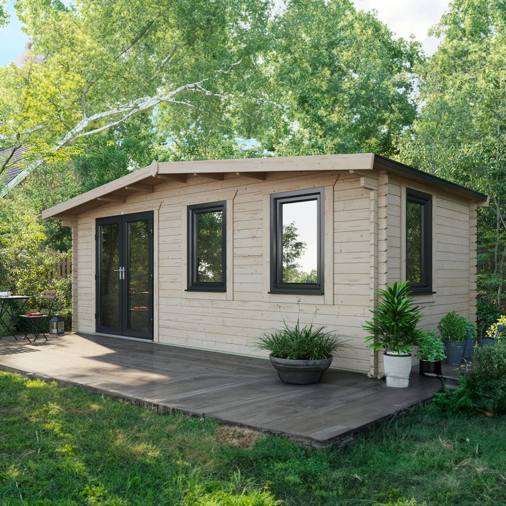 Power Chalet Log Cabin - 44mm