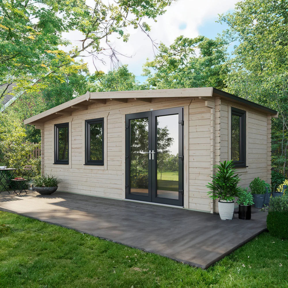 Power Chalet Log Cabin - 44mm