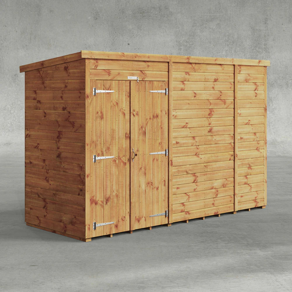 Power Shiplap Pent Sheds