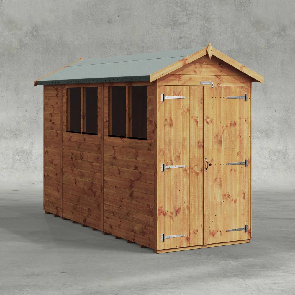 Power Shiplap Apex Shed