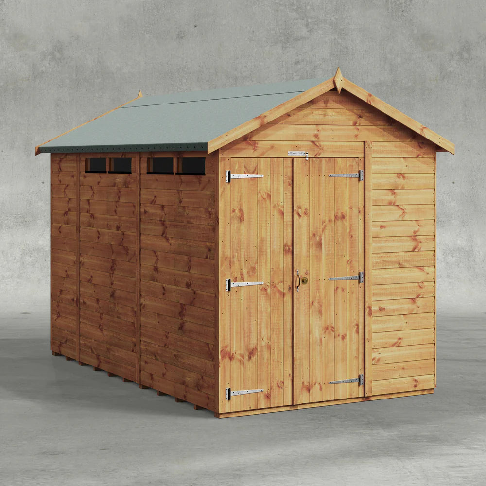 Power Security Apex Shed