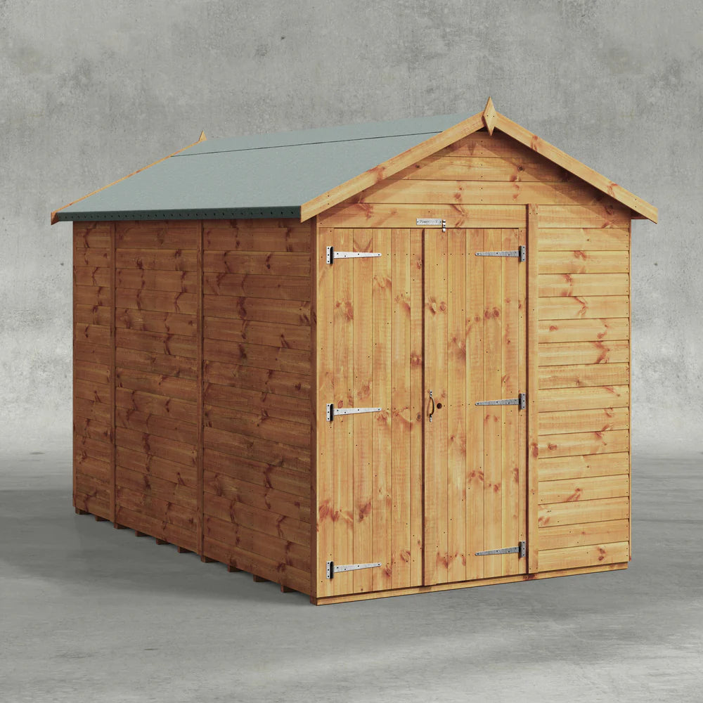 Power Shiplap Apex Shed