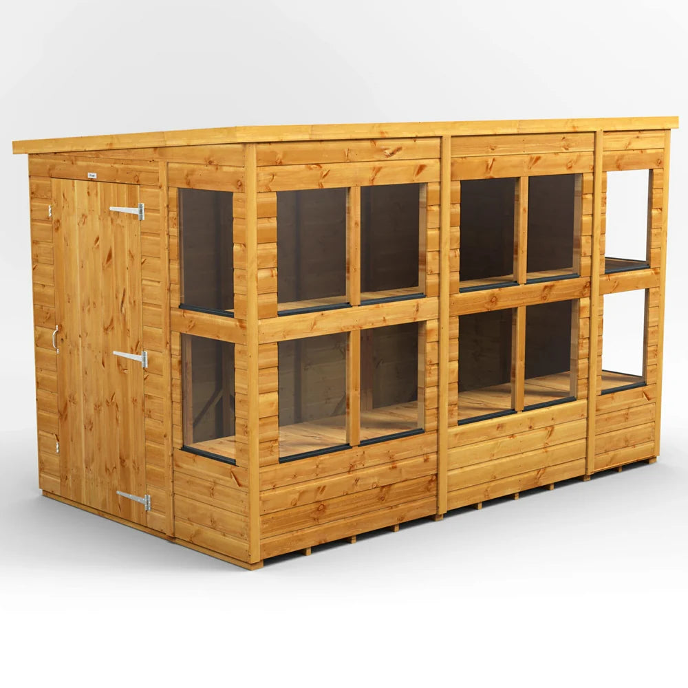 Power Pent Potting Shed