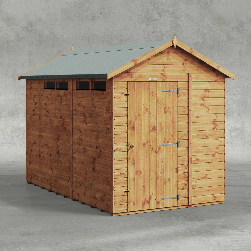 Power Security Apex Shed