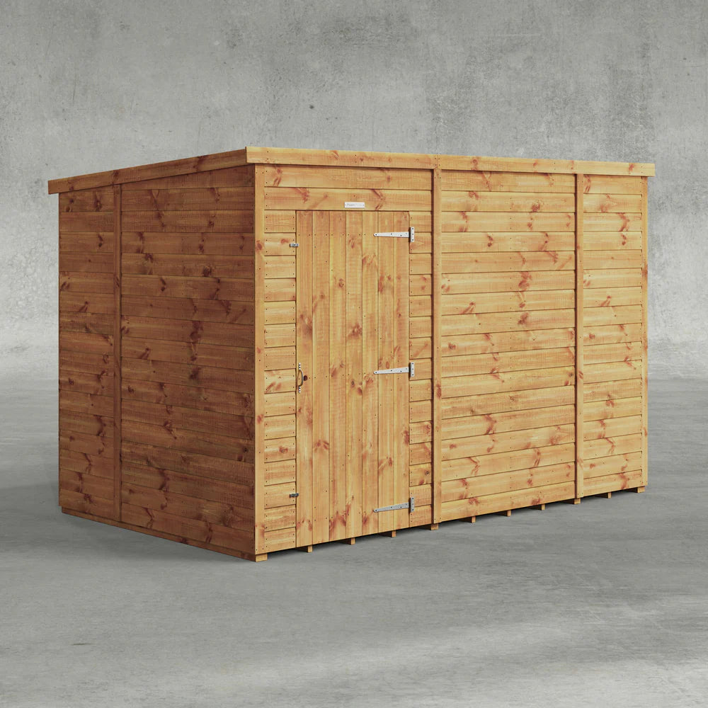 Power Shiplap Pent Sheds