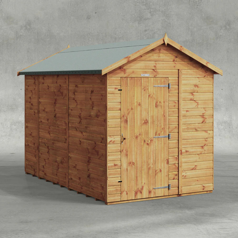 Power Shiplap Apex Shed