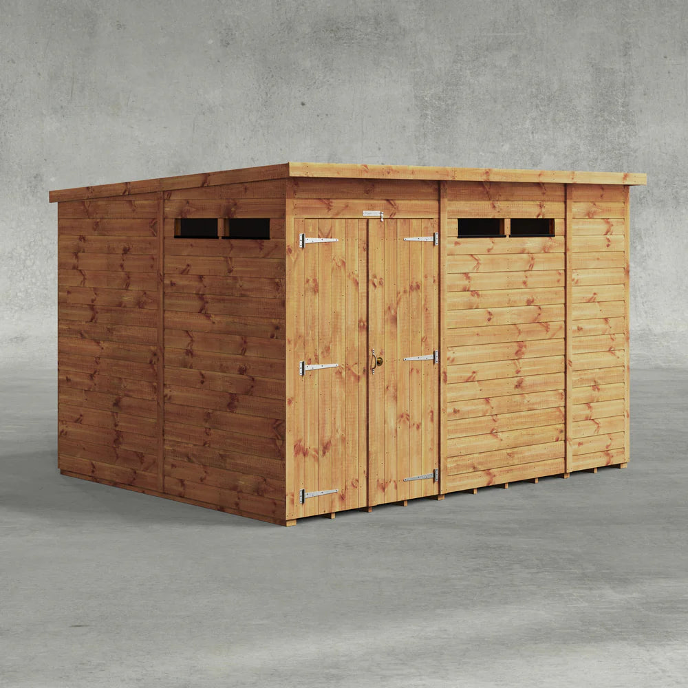 Power Security Pent Shed