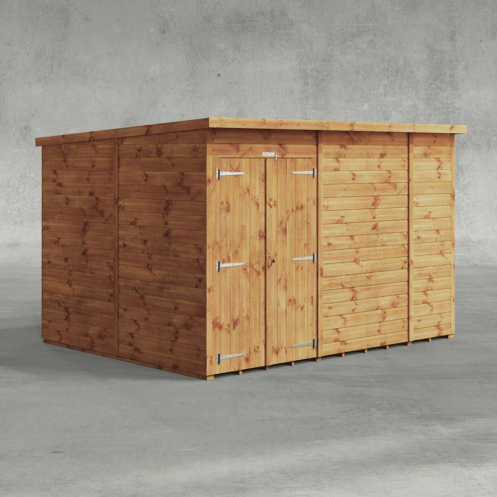 Power Shiplap Pent Sheds