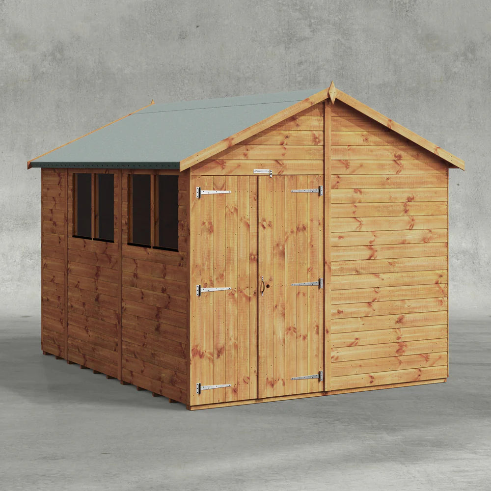Power Shiplap Apex Shed