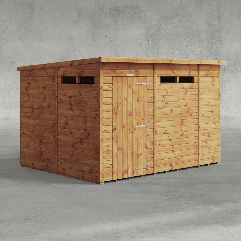 Power Security Pent Shed