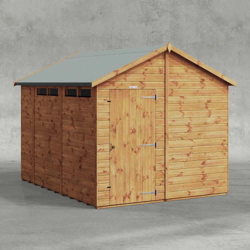 Power Security Apex Shed