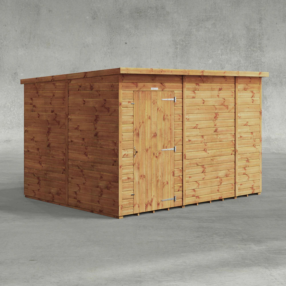 Power Shiplap Pent Sheds