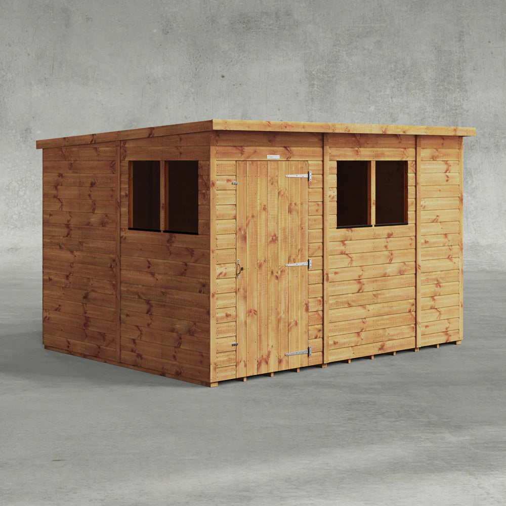 Power Shiplap Pent Sheds