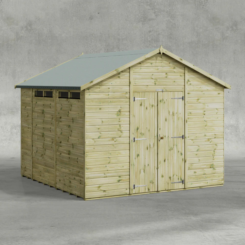 Premium Security Apex Shed for Sale in  Ireland