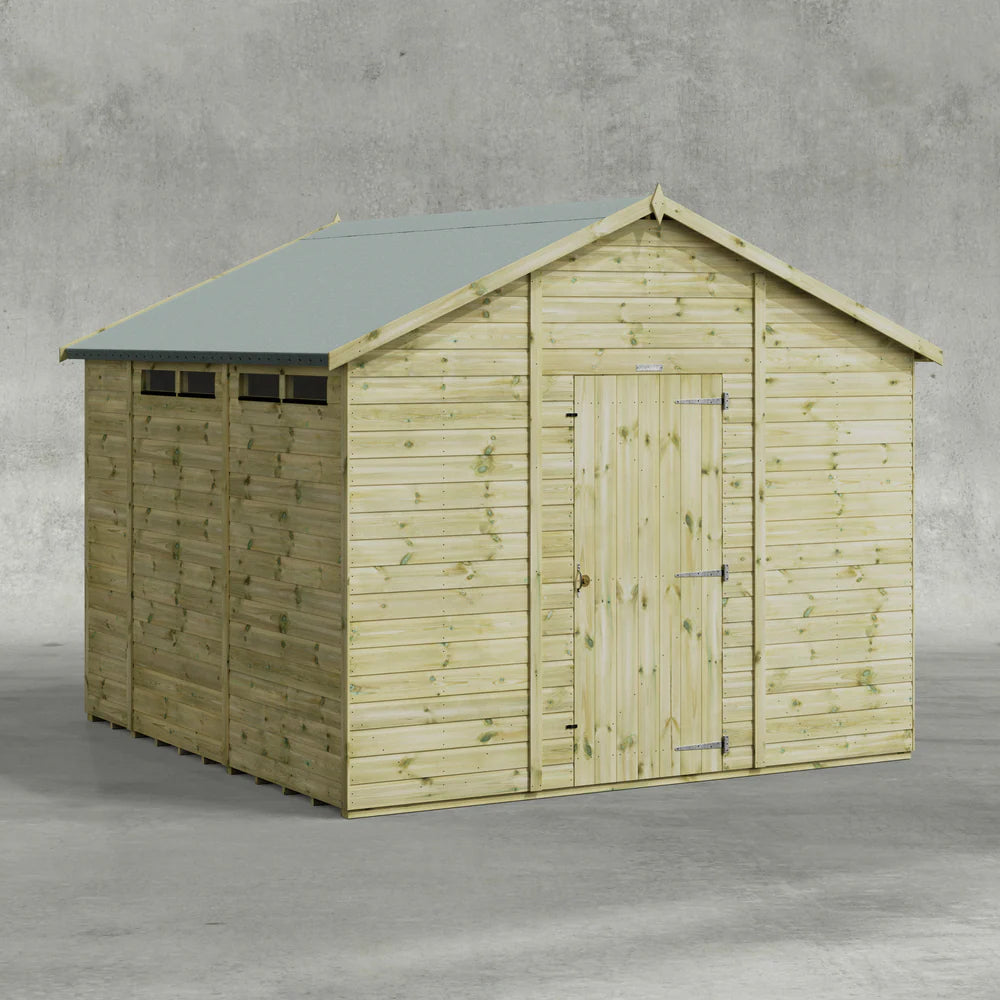 Premium Security Apex Shed for Sale in  Ireland