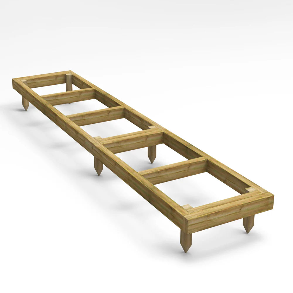 Shiplap Apex Shed Base Kit – Pressure Treated Timber