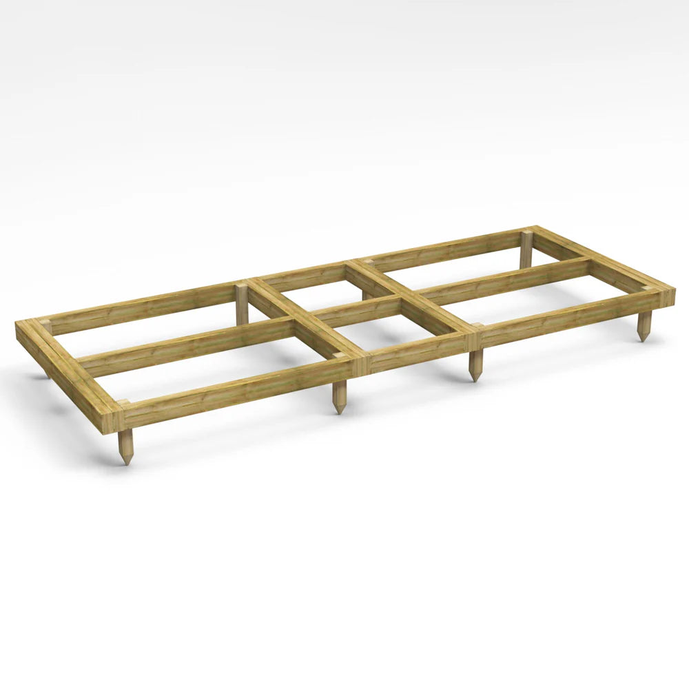 Shiplap Apex Shed Base Kit – Pressure Treated Timber