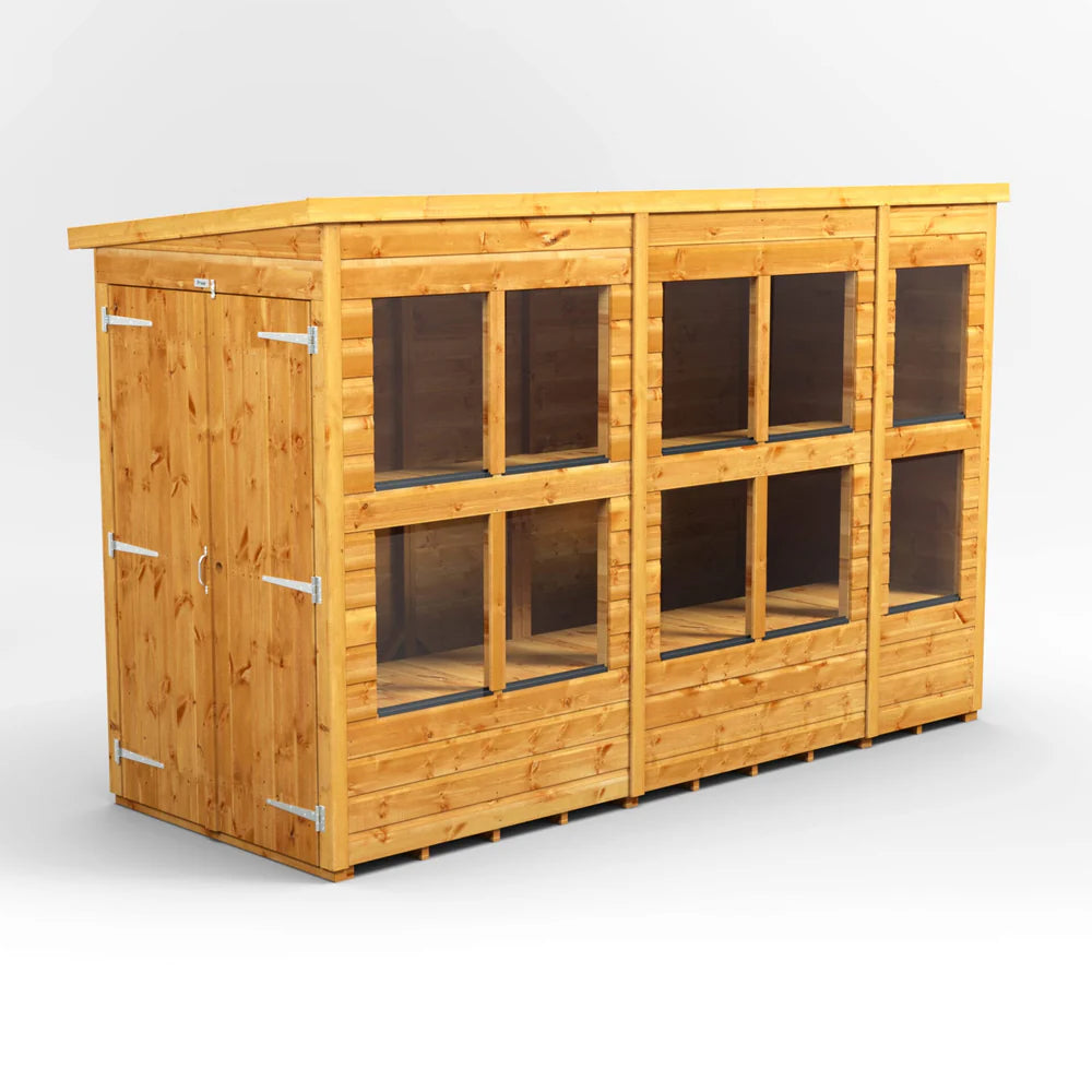 Power Pent Potting Shed