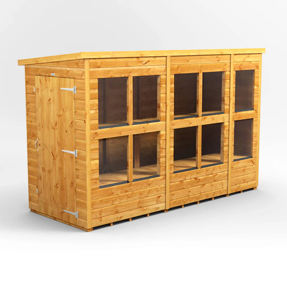 Power Pent Potting Shed