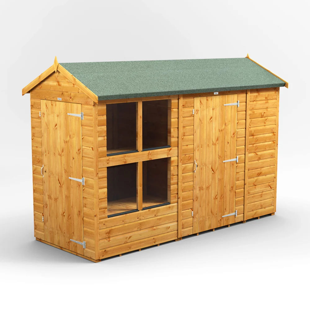 Power Apex Potting Shed Combi (includes Side Store)