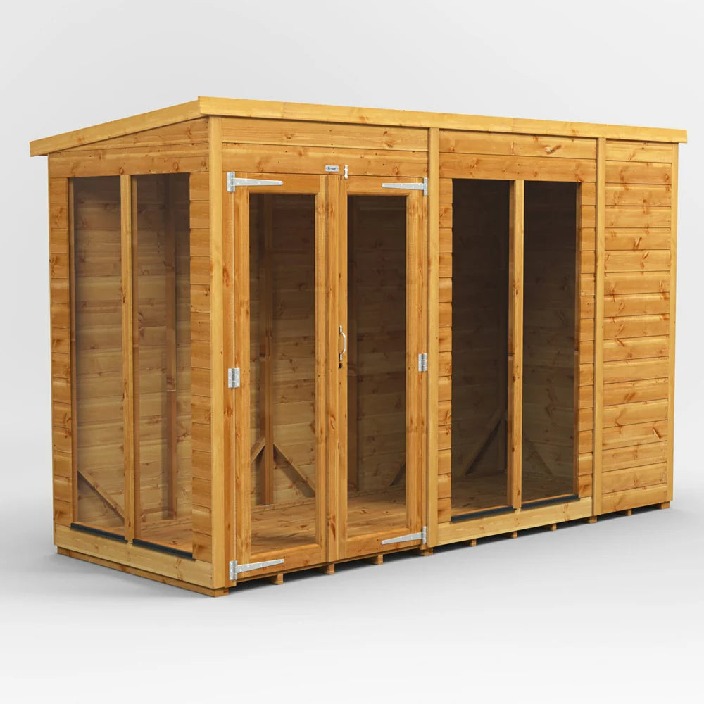 Power Pent Summerhouse Shed