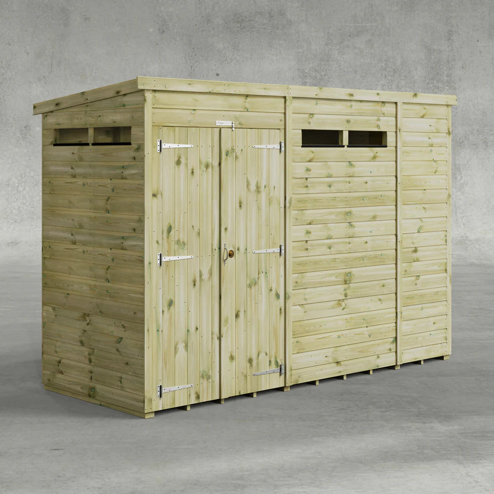 Premium Security Pent Shed for Sale in  Ireland