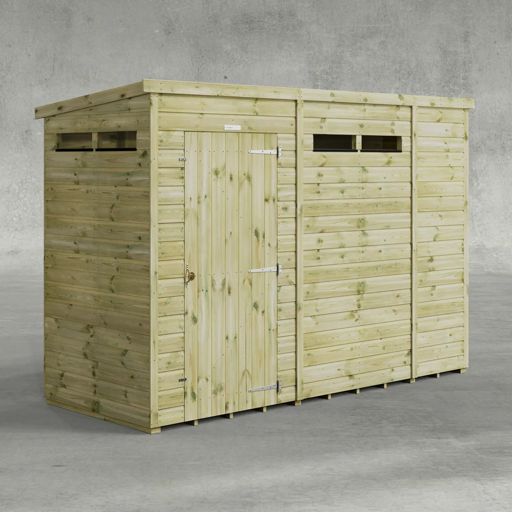Premium Security Pent Shed for Sale in  Ireland
