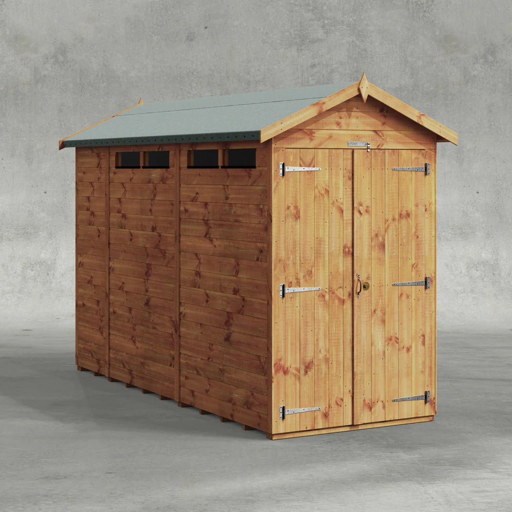 Power Security Apex Shed