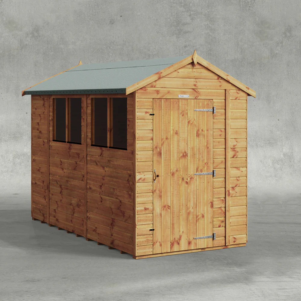 Power Shiplap Apex Shed