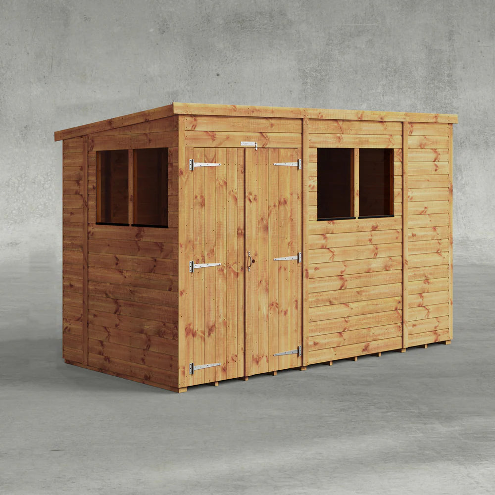 Power Shiplap Pent Sheds