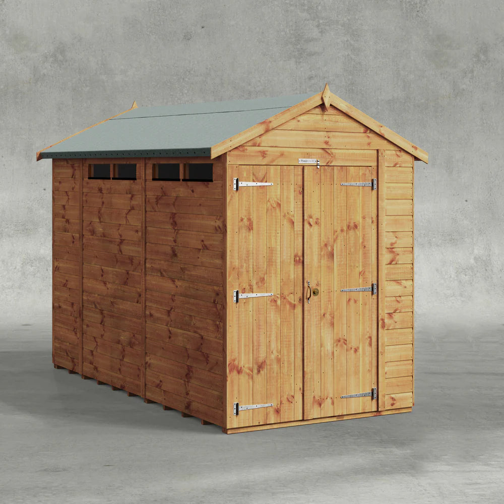 Power Security Apex Shed