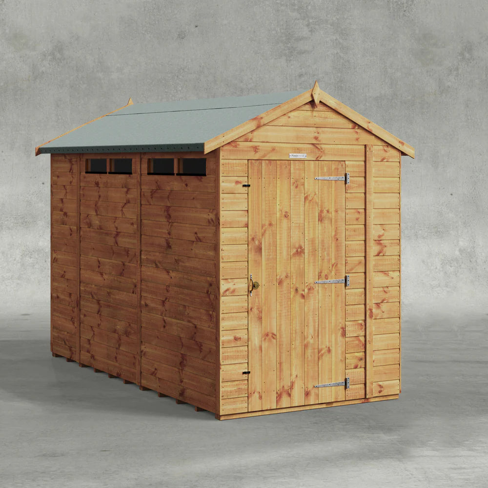 Power Security Apex Shed