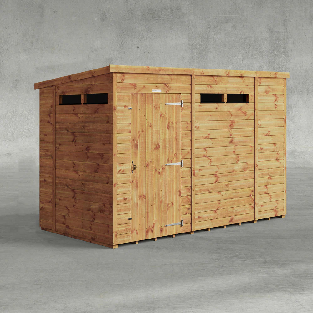 Power Security Pent Shed