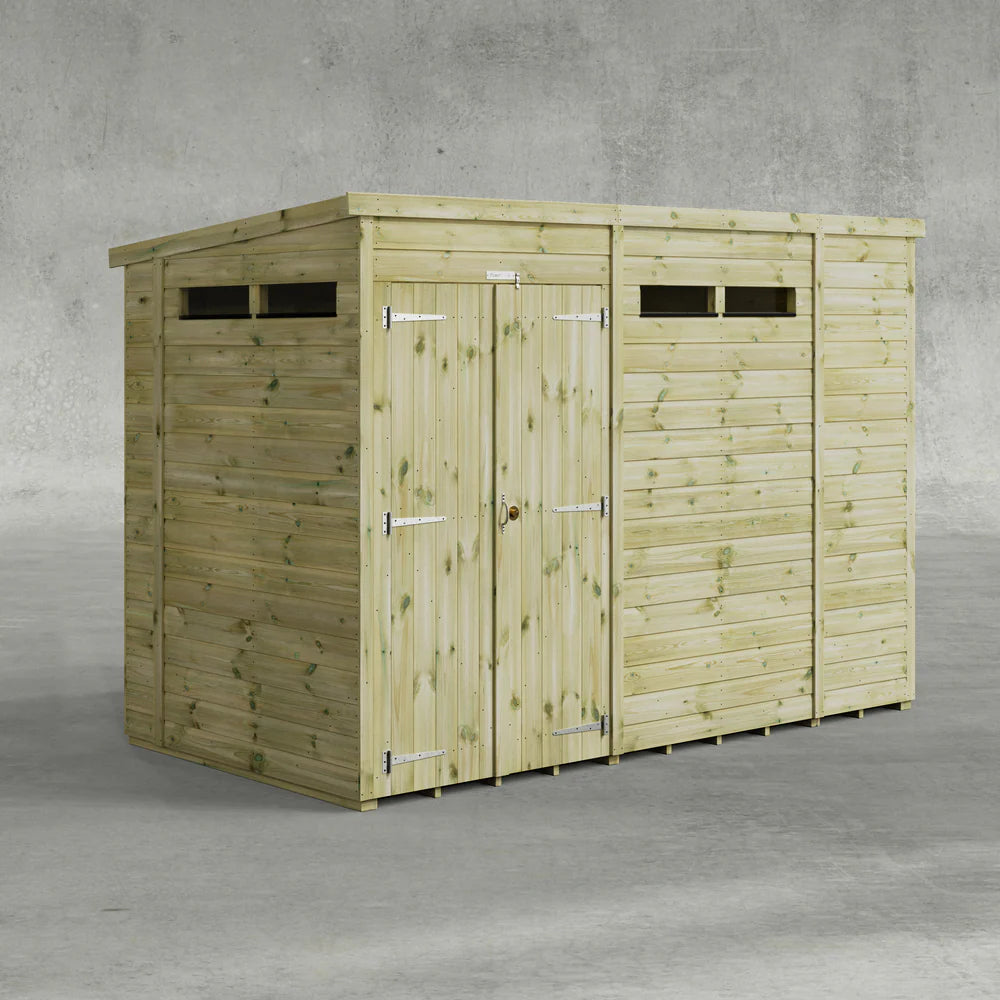 Premium Security Pent Shed for Sale in  Ireland