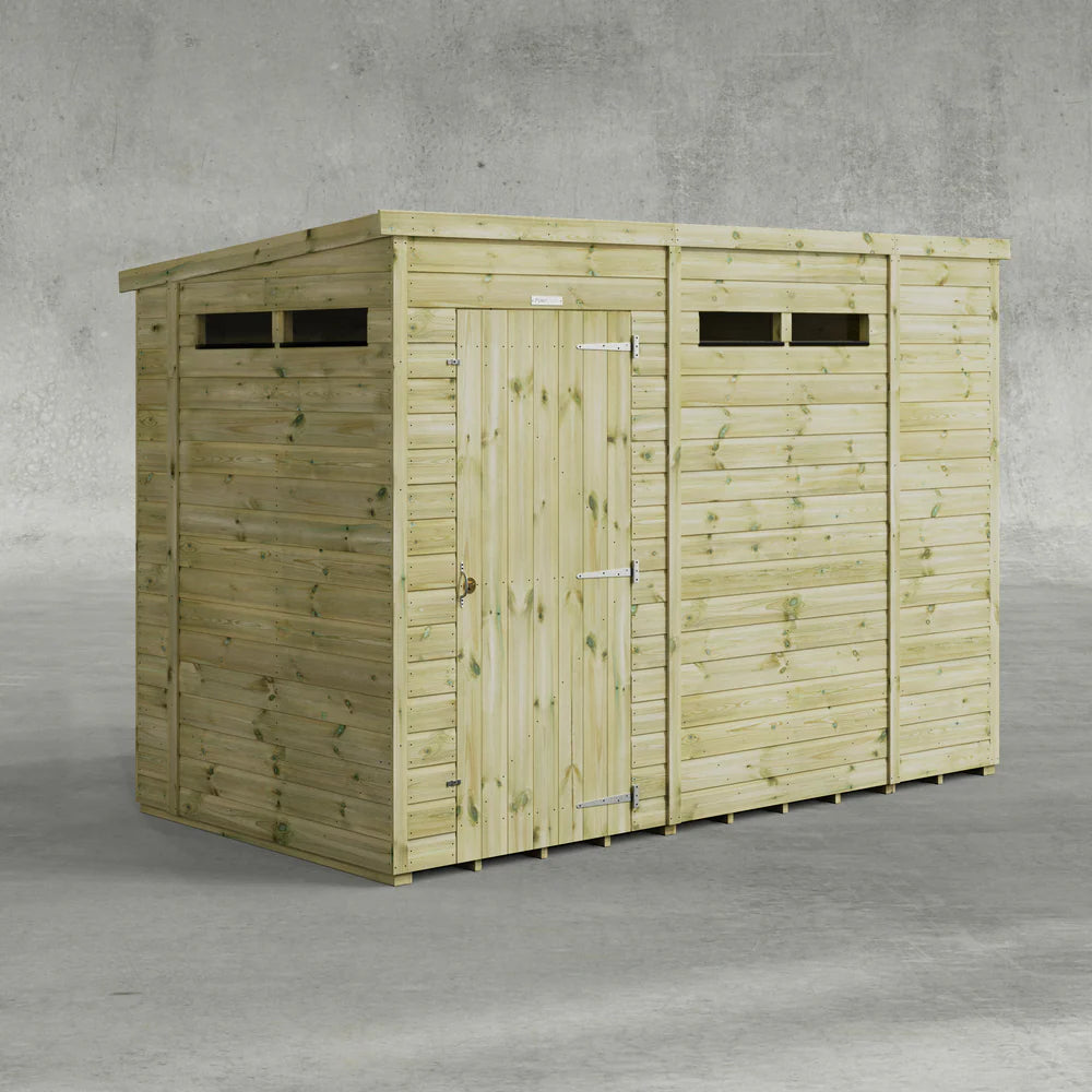Premium Security Pent Shed for Sale in  Ireland
