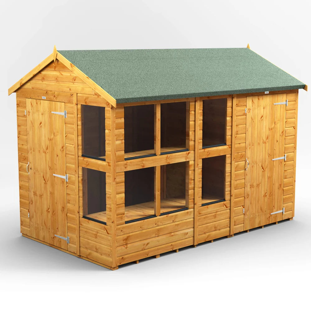 Power Apex Potting Shed Combi (includes Side Store)